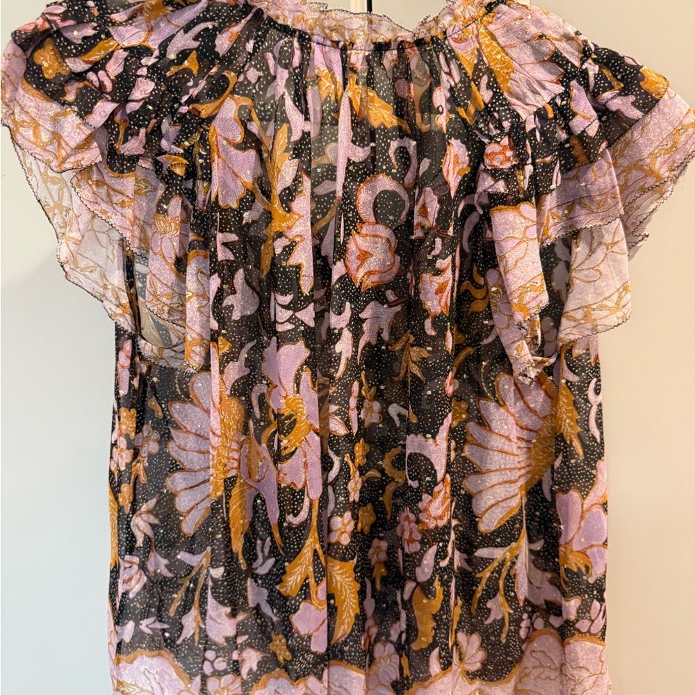 Ulla Johnson Floral Print Women's Top - Picture 4 of 4